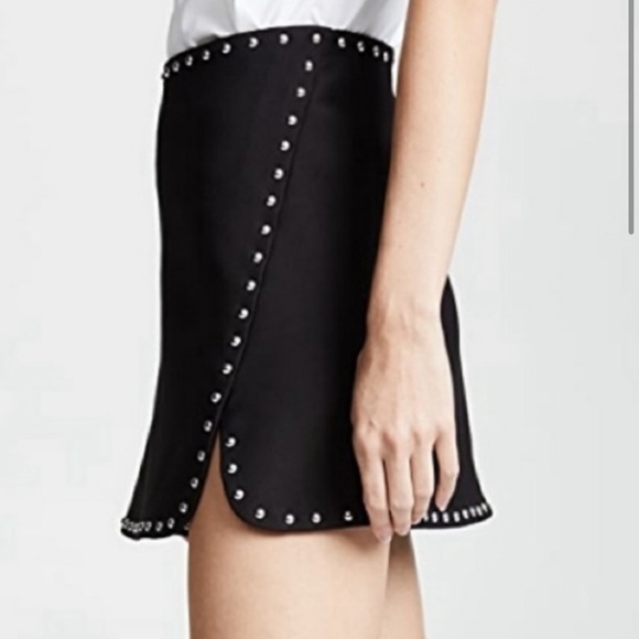Helmut Lang Dresses & Skirts - Helmut Lang Studded Mini Skirt